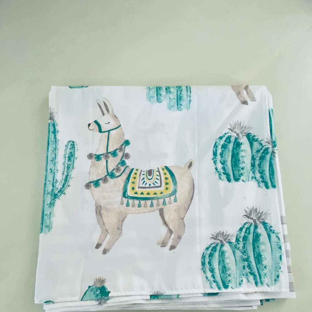 NEW!  Llama Shower curtain Catherine Malandrino